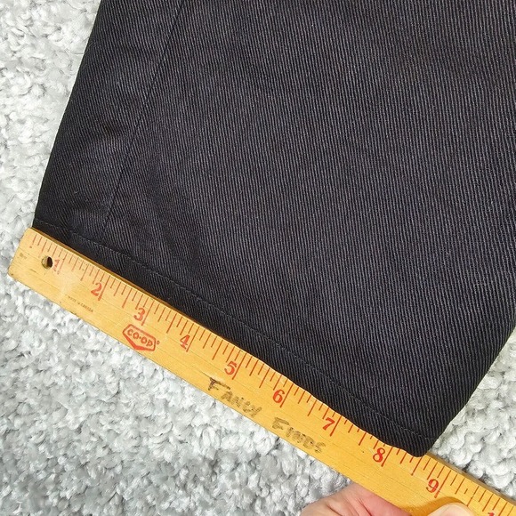 Adriano‎ Goldschmied Jeans Mens 33 (Fits 32x30) Black The Protege Straight READ - Picture 15 of 16